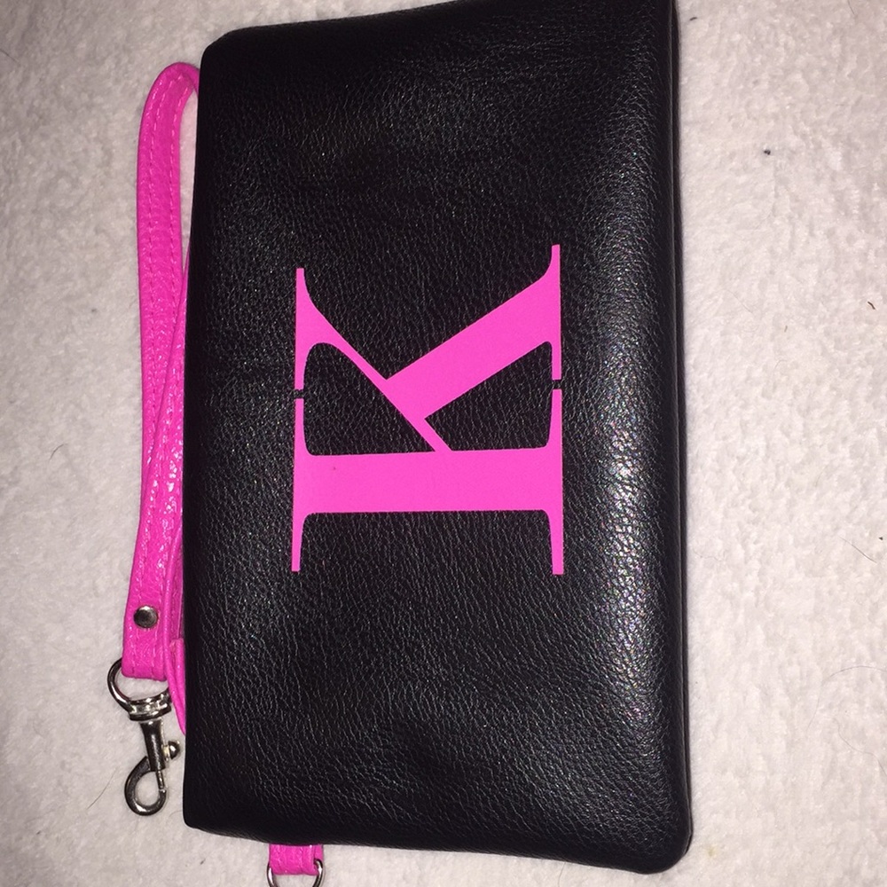 Letter k wristlet/wallet
